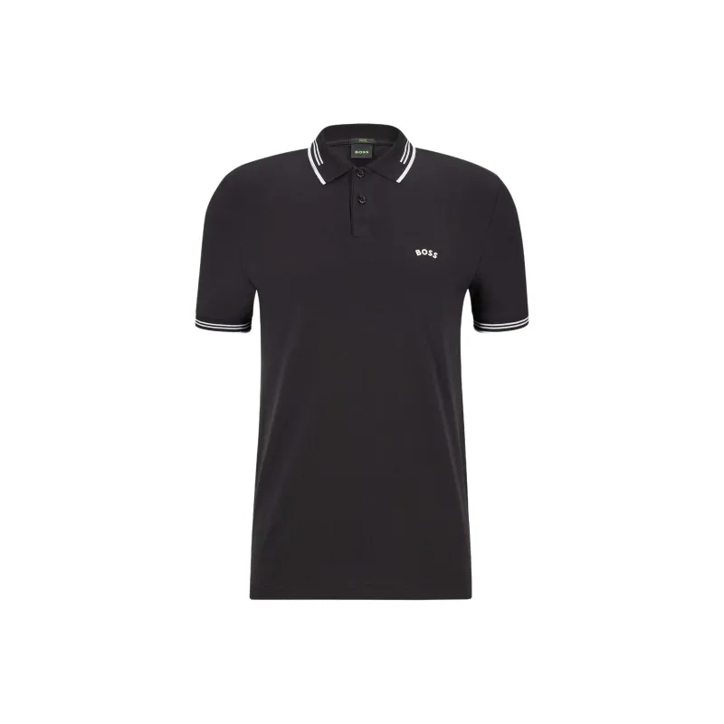 HUGO BOSS SS22 Polo Shirt Men's Black-0