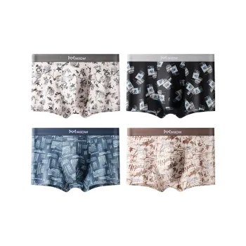 MIIOW Trend Party Series Underpants Men's 4 Pack