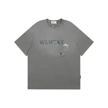 WLNEXT T Shirts Unisex Gray