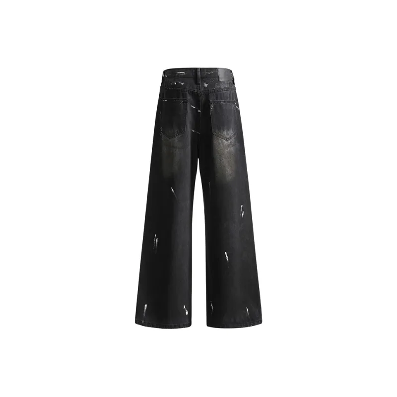 MJB Jeans Women's Dirty Dyed Black-1