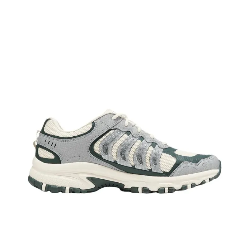 Skechers Adventurer Anti Slip Wear Resistant Low Top Running Shoes Women's Beige Gray Green-1