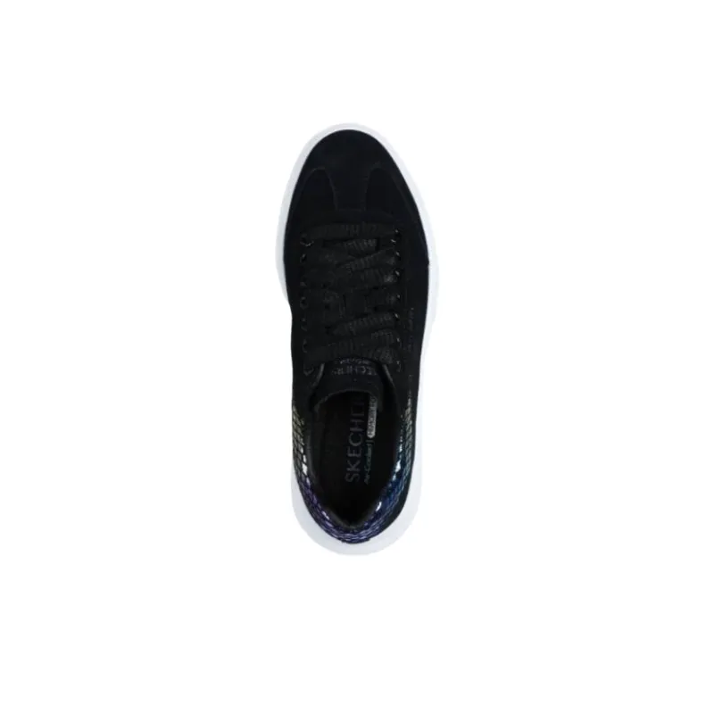 Skechers Cordova Classic Low Top Skateboard Shoes Women's Black-4
