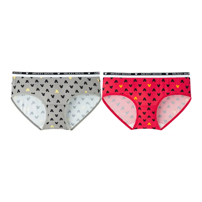 Disney Mickey Series Underpants Women's Combo Set-35