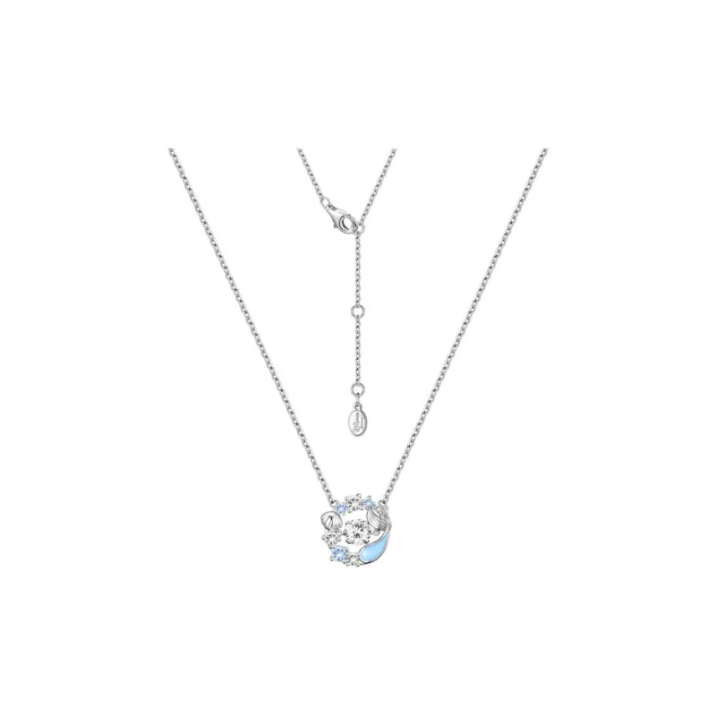 Disney Princess S925 Silver Necklaces Women's-7
