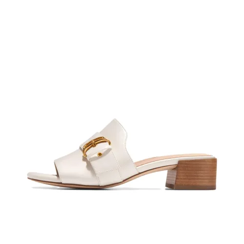 cole TSHIRT HAAN Rubber Sole Slip Resistant Slide Slippers Women's White