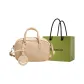 Ecru+Shopping Bag