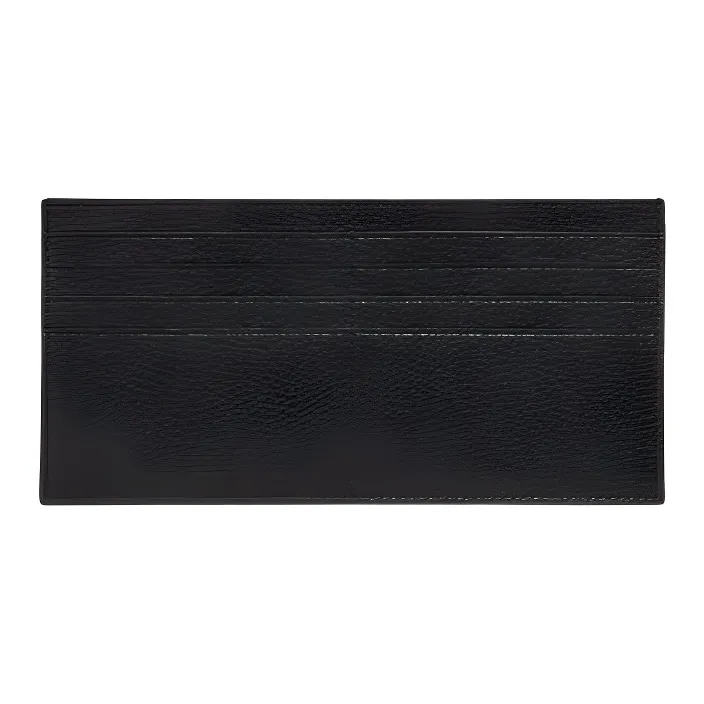 COACH Multifunction Wallet Leather Multifunction Flap Wallet Detachable Men's Black & Midnight Blue-3