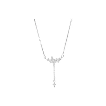 Clect Synthetic Cubic Zirconia Necklaces Women's