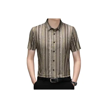 PIERRE CARDIN Shirts Men Coffee