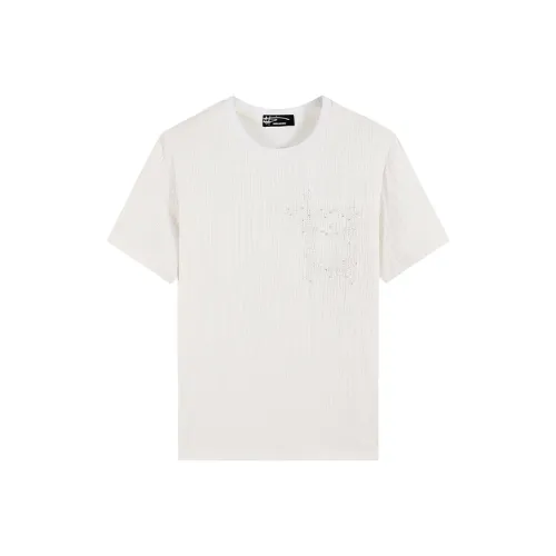 ANDREW MACKENZIE T Shirts Men White