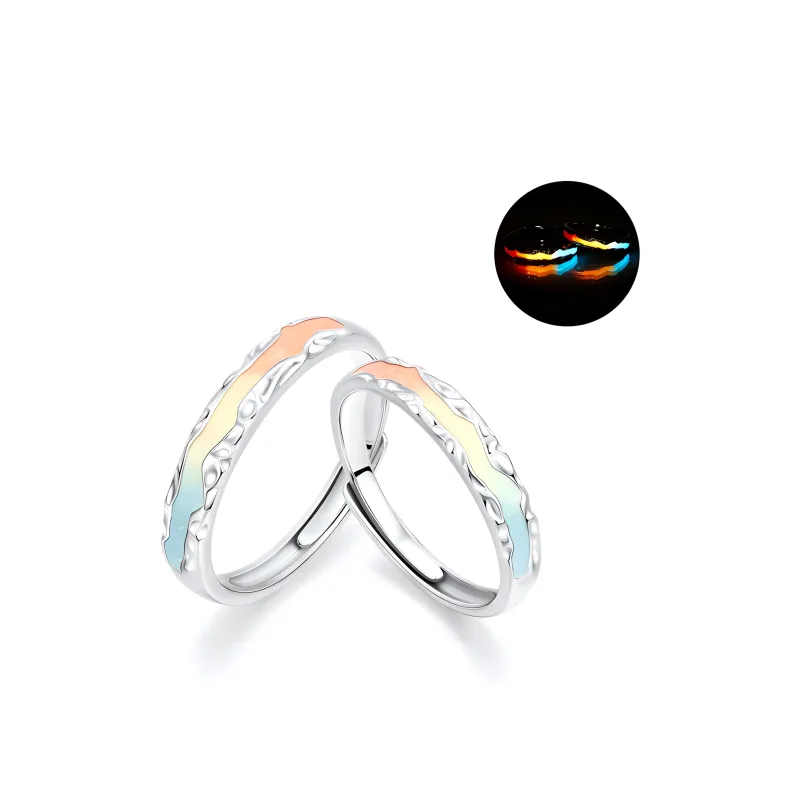 Central Fashion 925 Sterling Silver Rings Unisex-0
