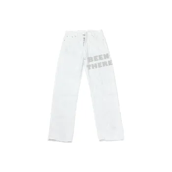 F.K.V.A Jeans Unisex White