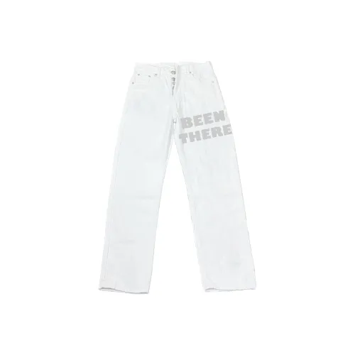 F.K.V.A Jeans Unisex White