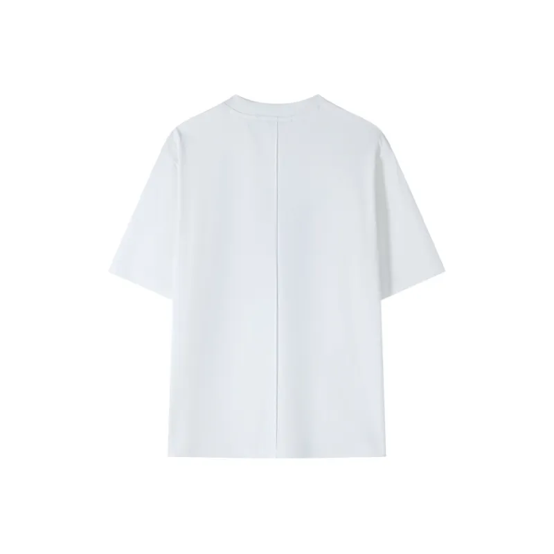 HERBEL T Shirts Men White-1