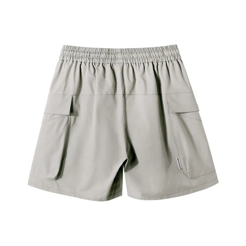 Muscle Dog Casual Shorts Men's Green Khaki-1