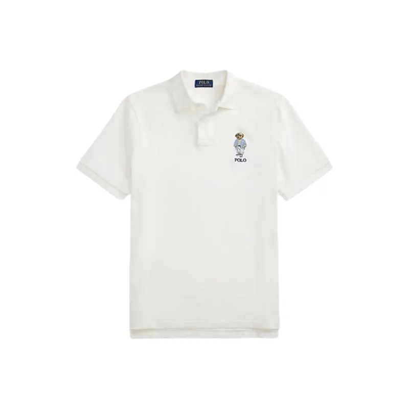 Ralph Lauren Polo Shirt Men's White-0