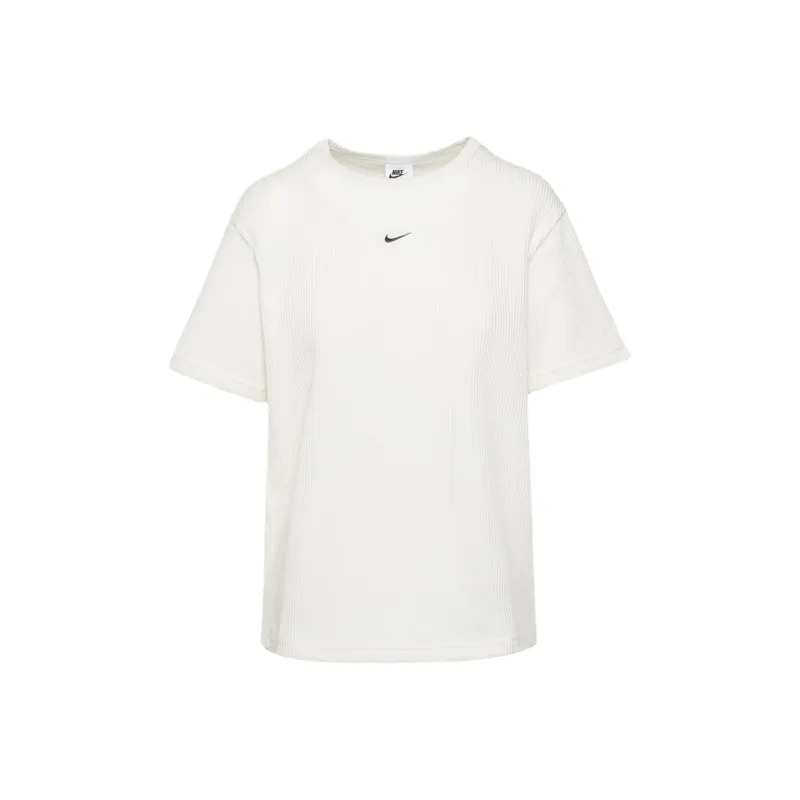 Nike Clothing T Shirts Women's White-0