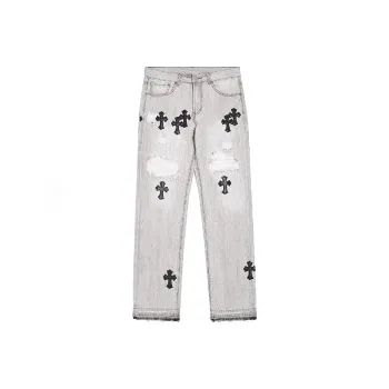 HKRXEC Jeans Men Concrete Gray