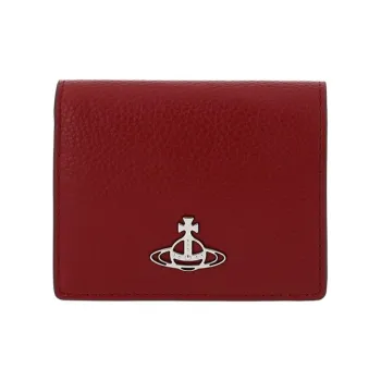 Vivienne Westwood Polyurethane Wallet Women's Burgundy