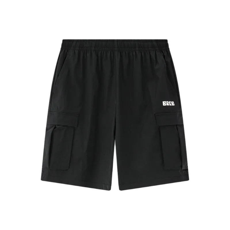 Erke Life Collection Casual Shorts Men's Jet Black-0