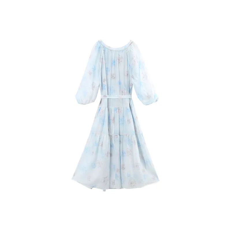 A Paradise For Awakening Short Sleeved Dress Women's-1
