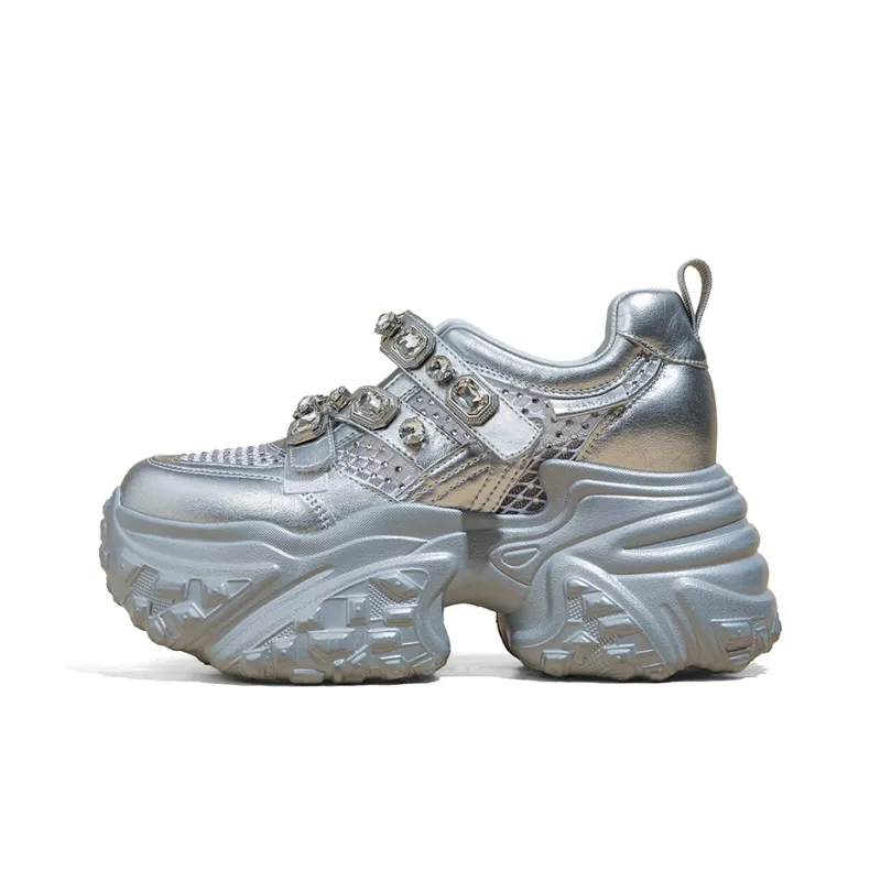 A Poinsettia Princess Chunky Sneakers Women's-5