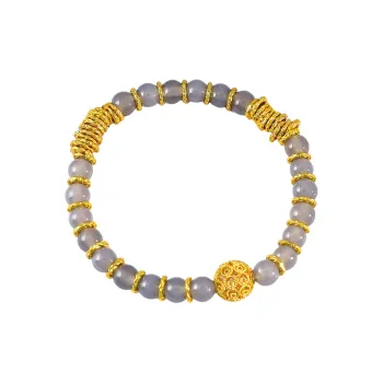 Listen To The Flowers Bloom Agate Bracelets Women's