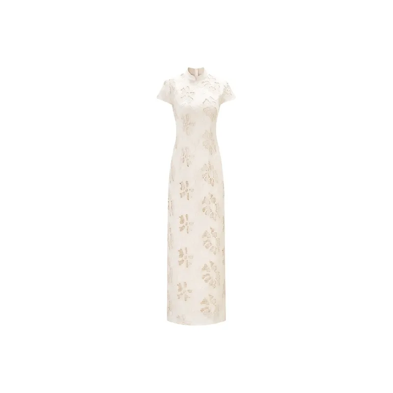 GUOZHEN Short Sleeved Dress Women's-0