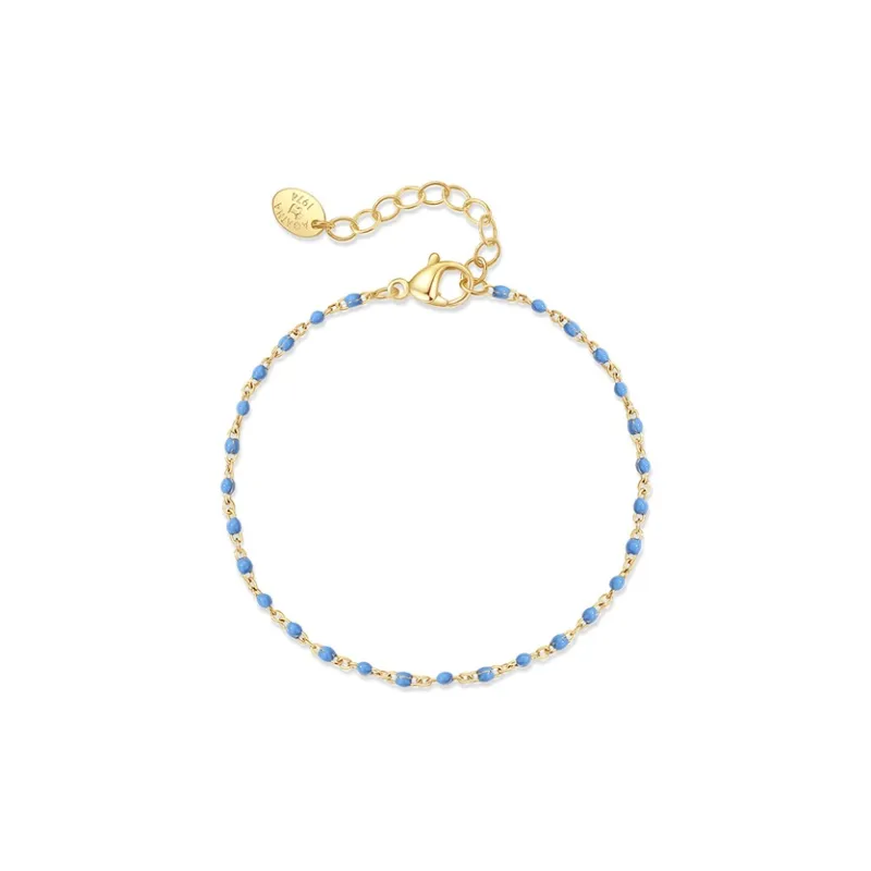 Agatha Metal Bracelets Women's Peacock Blue-1