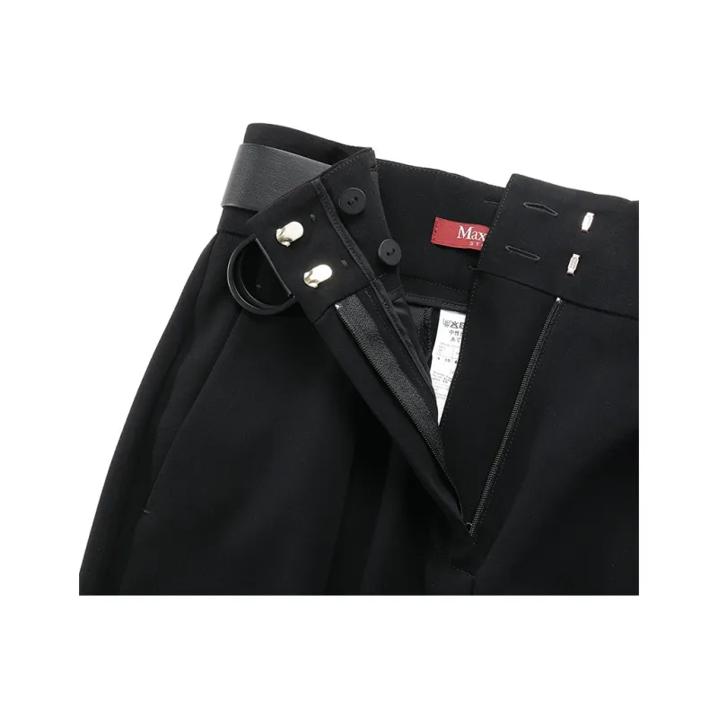 MaxMara Studio Suit Trouser Women's Black-4