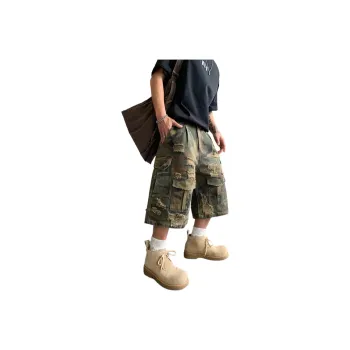 NEVER RULE Cargo Shorts Unisex Green