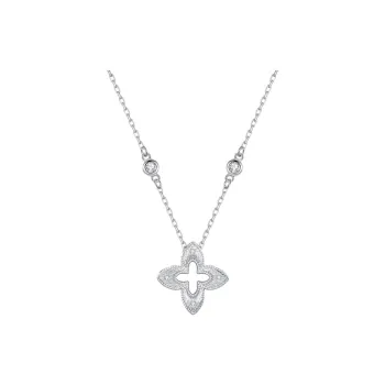 QIDUYINSHI S925 Silver Necklaces Women's