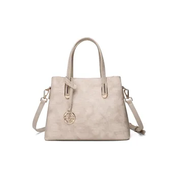 CLEVER& KETCH PU One Shoulder Handbag Women's Khaki