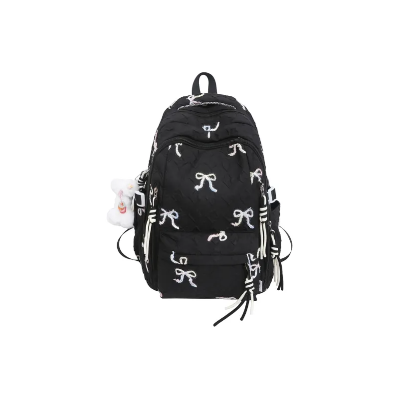 Kaka Tree Nylon Backpack Unisex Multicolor-3