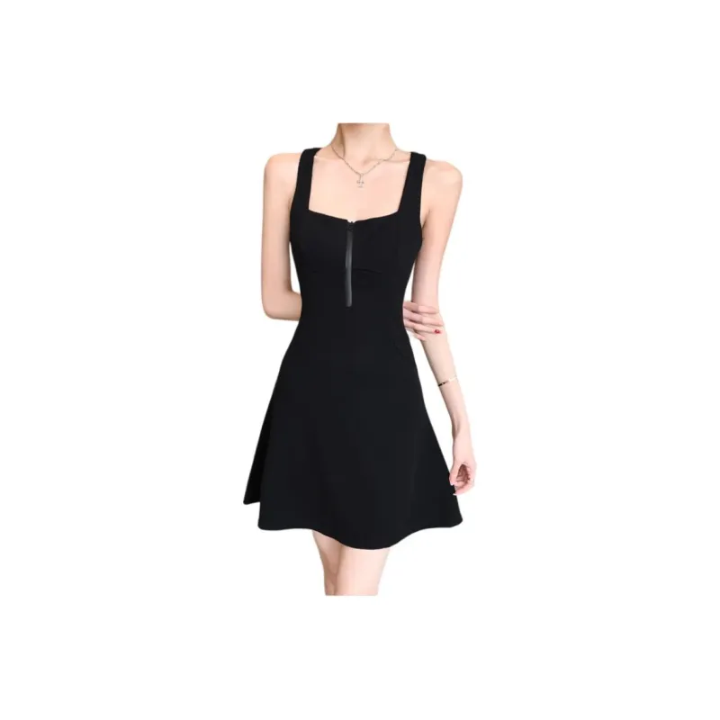 ONNFB Slip Dresses Women's Black-0