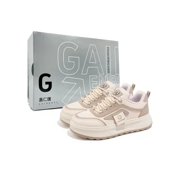 Gai Renpu Anti Slip And Wear Resistant Height Increasing Low Top Skateboard Shoes Women's