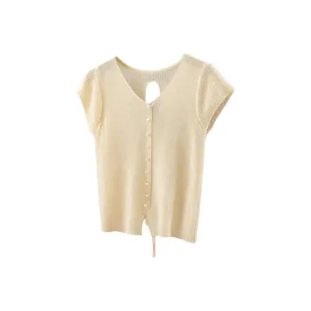 Cypress House Knitwear Women's Apricot