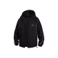 [Night Ride Reflective Strip Sun Protection]Black (B Simple Letter Chest Logo)