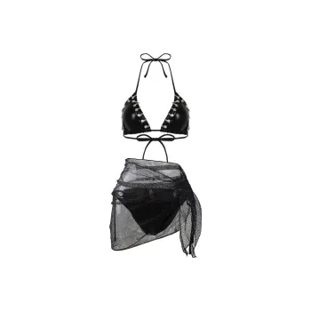LUYOUYE Bikinis Women's Black