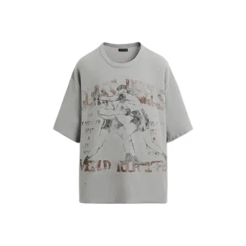 ZARA T Shirts Men Pearl Gray