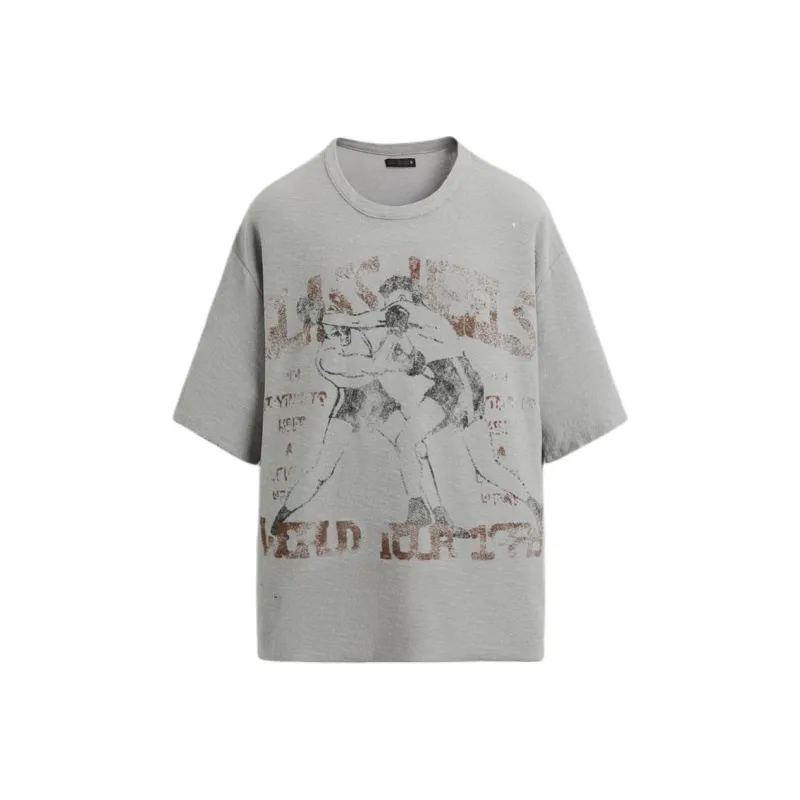 ZARA T Shirts Men Pearl Gray-0