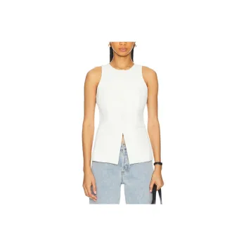 GOOD AMERICAN Tank Top Women's White