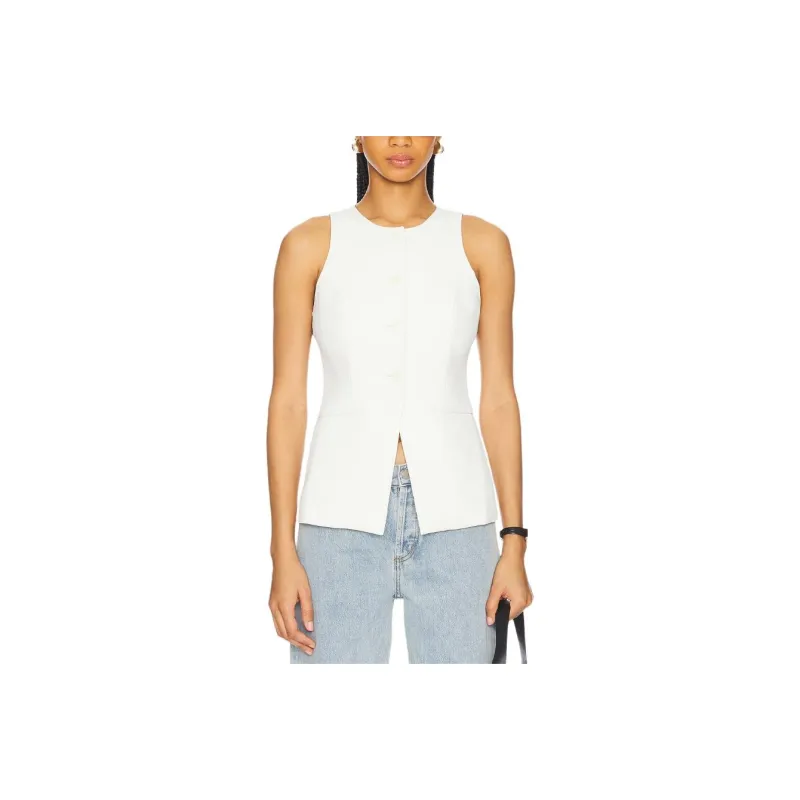 GOOD AMERICAN Tank Top Women's White-0