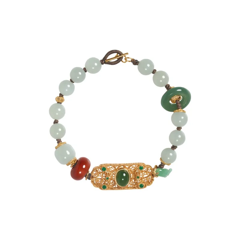Atsuyama Bracelets Jasper Unisex-4