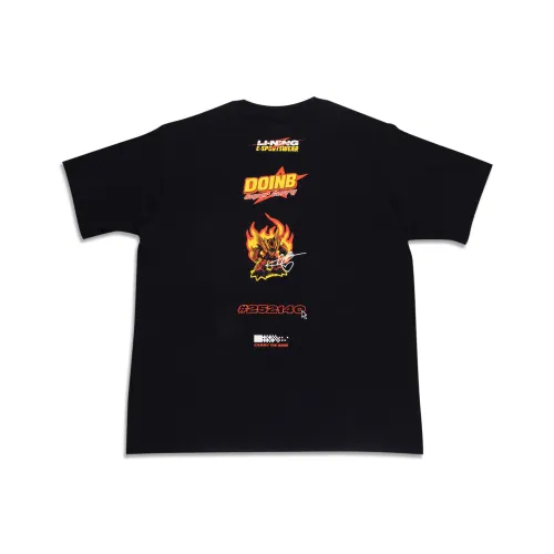 LiNing x LEAGUE OF LEGENDS T Shirt Men's Black