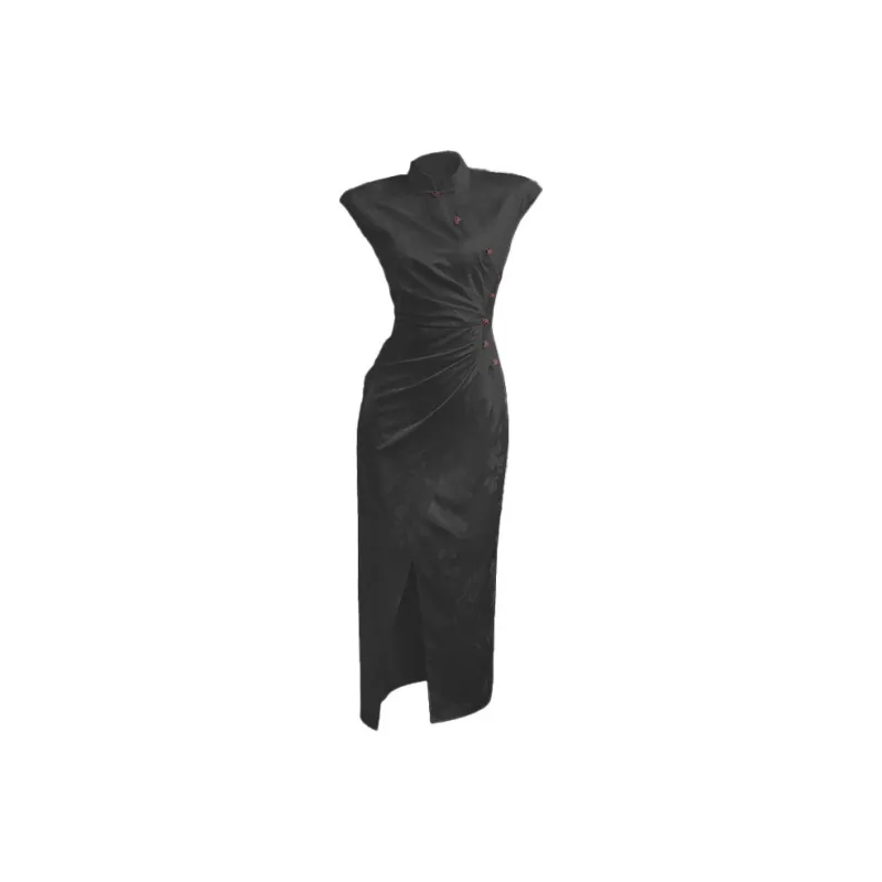 Mu Xiao Xin Sleeveless Dress Women's-7