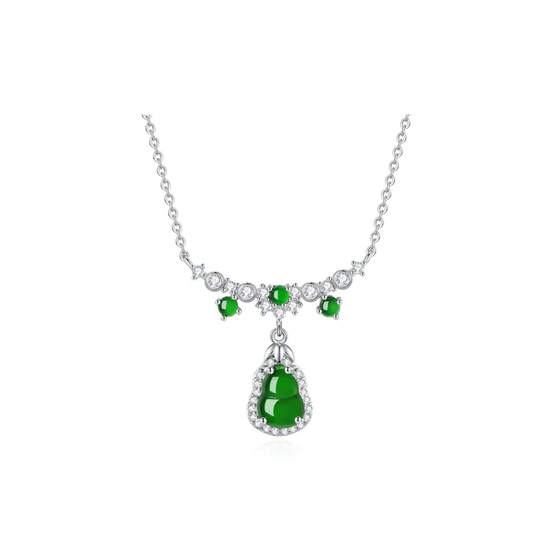 MINTLEAF Ice Glutinous S925 Silver Necklace Women's-0