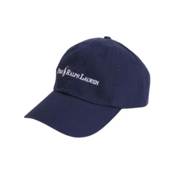 Polo Ralph Lauren Cotton Baseball Caps Unisex Blue