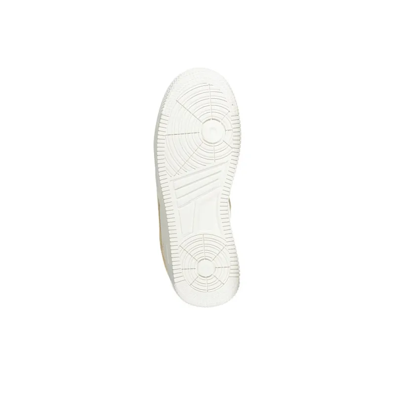 Diadora Anti Slip Wear Resistant Low Top Skateboard Shoes Women's White Yellow-4