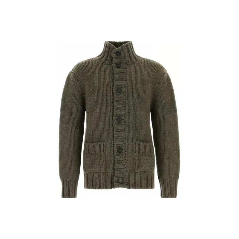 Ferragamo Extra-Long Sleeved Cardigan-0